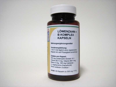 Lwenzahn + Vitamin B Komplex Kapseln, 90 St.