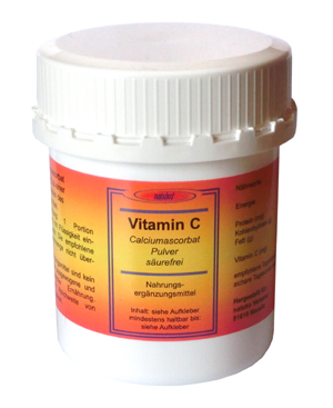 Vitamin C Pulver 100g - Calicumascorbat